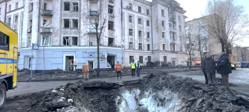 Shelling of Kyiv: civilians injured, houses and schools destroyed