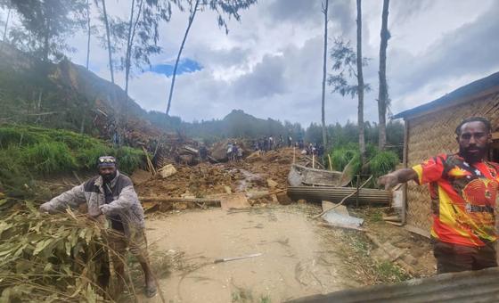 Оползень в Папуа-Новой Гвинее: 670 человек погребены под завалами
