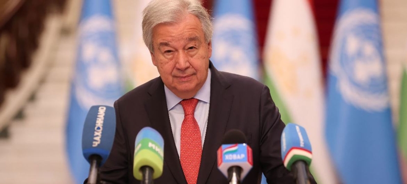 UN Secretary General in Dushanbe: Tajikistan is a world leader in water resources and glacier protection
