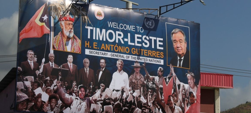 While in Timor-Leste, UN Secretary-General underscored the young country’s “growing international influence”