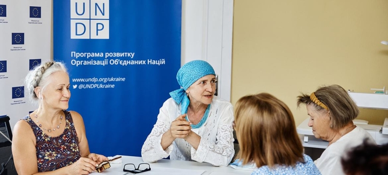 UNDP Opens New Center to Support Elderly People in Dnipropetrovsk Region of Ukraine