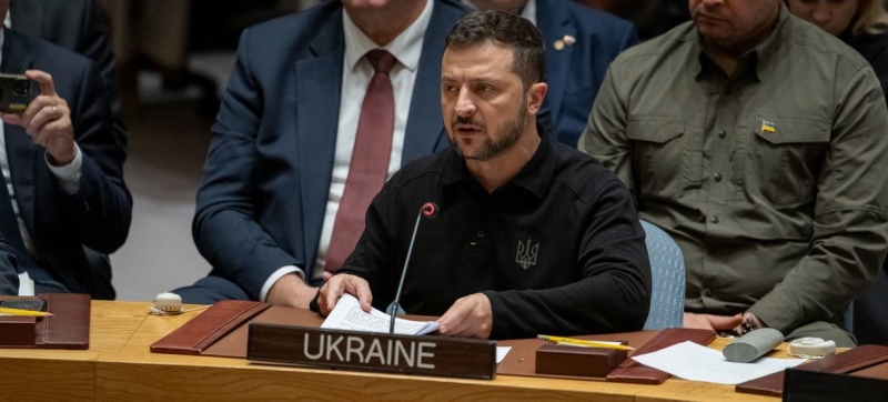 Zelensky takes part in the UN Security Council meeting on Ukraine