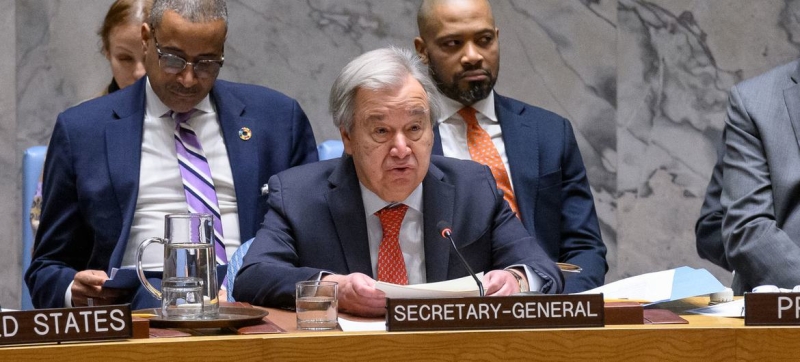 UN Secretary General Warns of ‘Existential Threat’ to Palestinian Territory’s Integrity