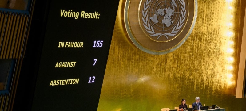 The UN General Assembly once again called for an end to the US embargo against Cuba