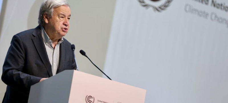 UN chief at the Climate Conference in Brazil: postponing compromise decisions is no longer possible
