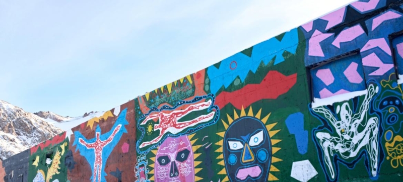 A unique high-mountain panel dedicated to the 80th anniversary of the UN is presented in Kazakhstan