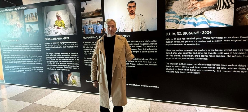 Истории с передовой: фотограф Джайлс Дьюли – о реалиях жизни с инвалидностью в условиях войны