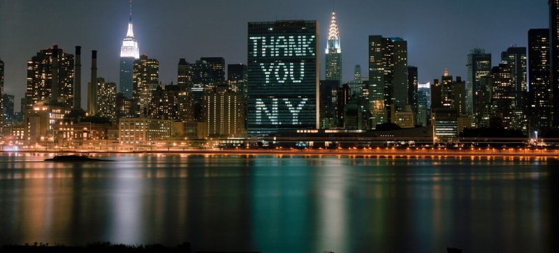 The city opens its doors to the world: New York and the UN