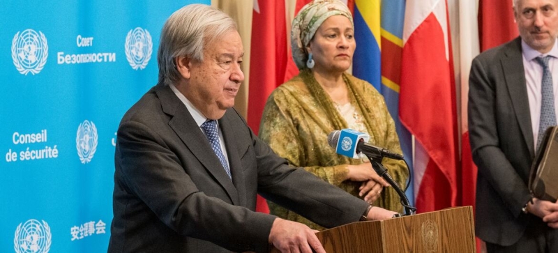 The UN Secretary General presented three scenarios for the development of the crisis in the Strait of Hormuz