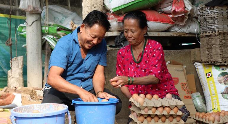&laquo;Яйцо для детского рациона&raquo;: пилотный проект ФАО, который помогает школьникам и фермерам Бутана