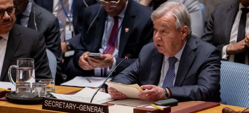 Guterres: UN Charter is “humanity’s hope for peace”